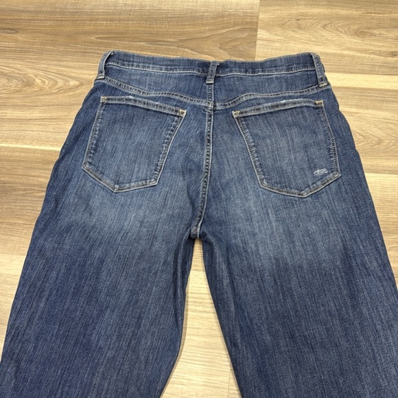 Banana Republic Dark Blue curvy, high-rise, Skinny Jeans size 29 - Picture 7 of 10